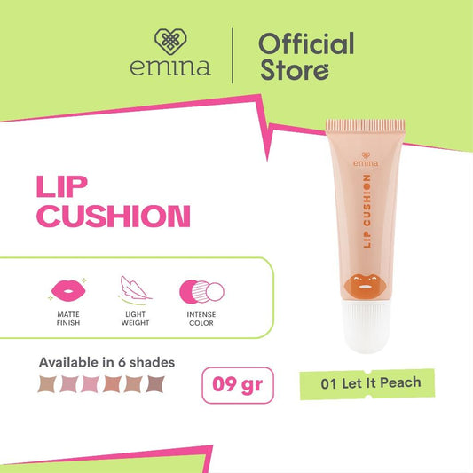 Emina Lip Cushion Velvet Lip Cream with Soft Matte Finish