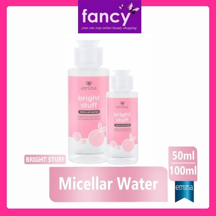 Emina Bright Stuff Micellar Water 100ml / 50ml – Bright & Glowing Face Cleanser