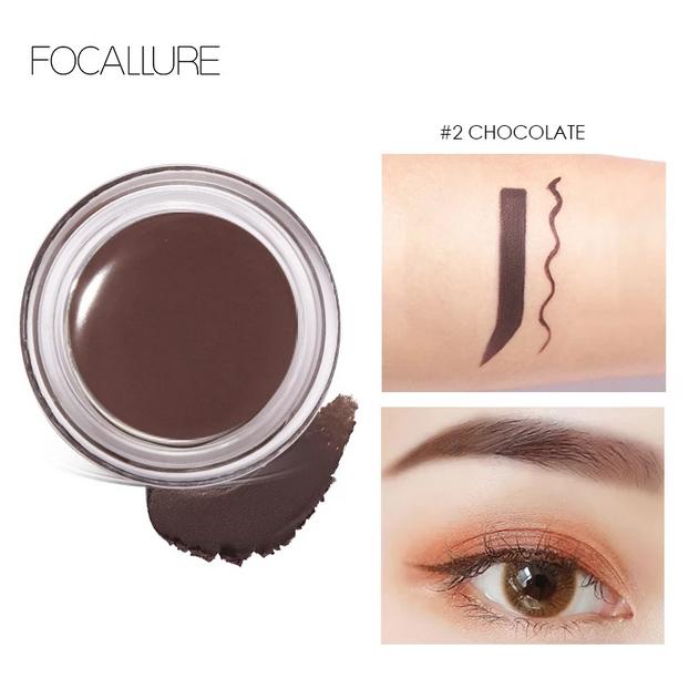 FOCALLURE Brow Cream Gel FA23 – Waterproof Eyebrow Pencil & Gel for Defined Brows