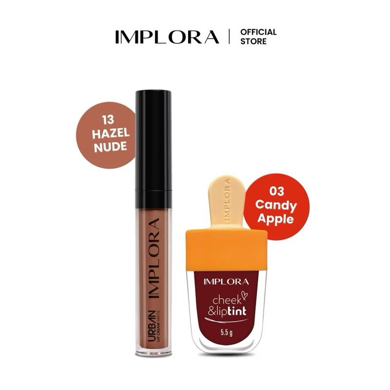 Implora K-Glow Duo Lips: Hazelnude Crush Edition