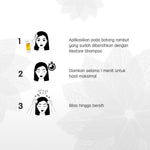 ERHAIR Restore Damage Repair Hair Moisturizer 200 ml - Conditioner Rambut Rusak & Kering | Ceramide & Keratin | Anti Kusut Anti Patah |Rambut berkilau Anti Frizzy