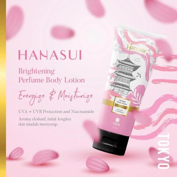 HANASUI Perfumed Body Lotion – 180ml | World-Inspired Scents (Paris/Sydney/Tokyo)