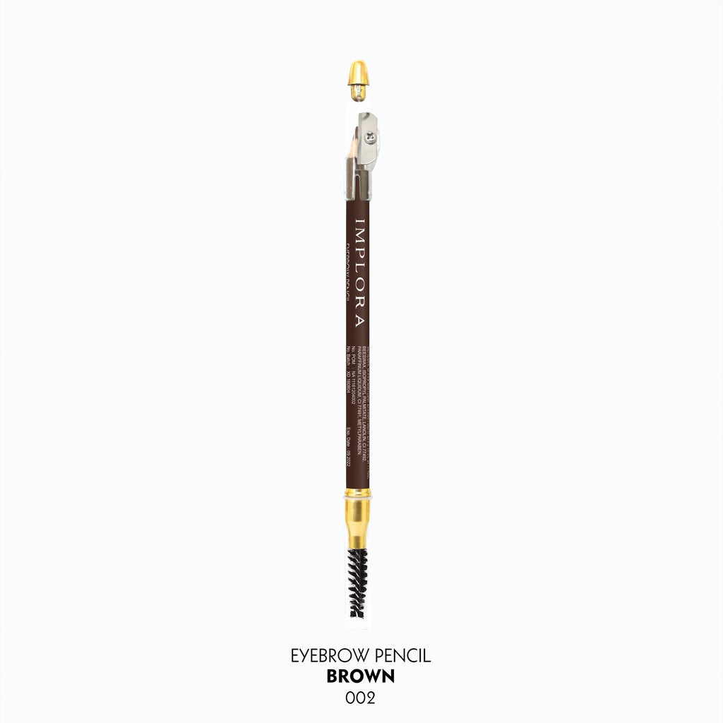 Implora Pensil Alis | Eyebrow Pencil Coklat Hitam Dark Brown