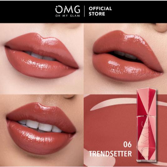 OMG OH MY GLAM Colorlast Lip VINYL NEW! 2.5g | Transferproof Gloss Longlasting Stain Intense Color Plumpy & Comfortable On Lips