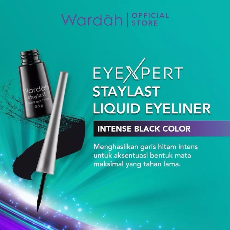 Wardah Staylast Waterproof Liquid Eyeliner – Bold Precision for All-Day Drama
