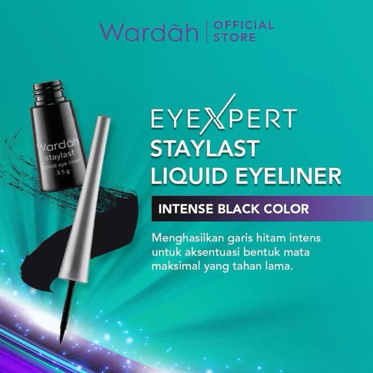 Wardah Staylast Waterproof Liquid Eyeliner – Bold Precision for All-Day Drama