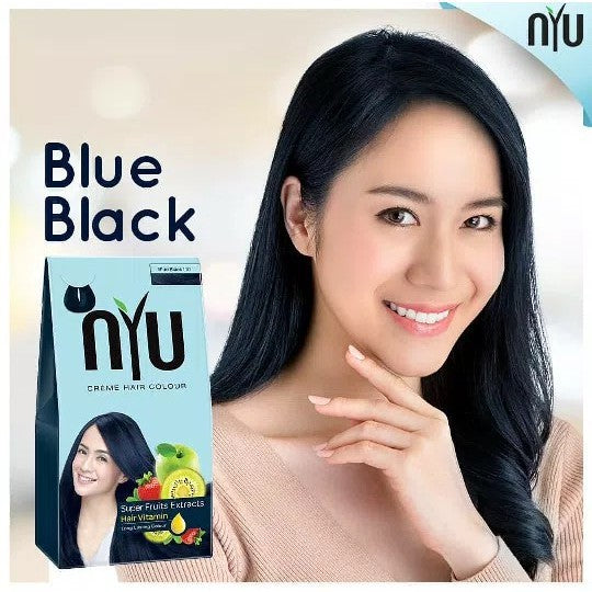 NYU CREME HAIR COLOR - BLACK/CARAMEL/COPPERY BROWN