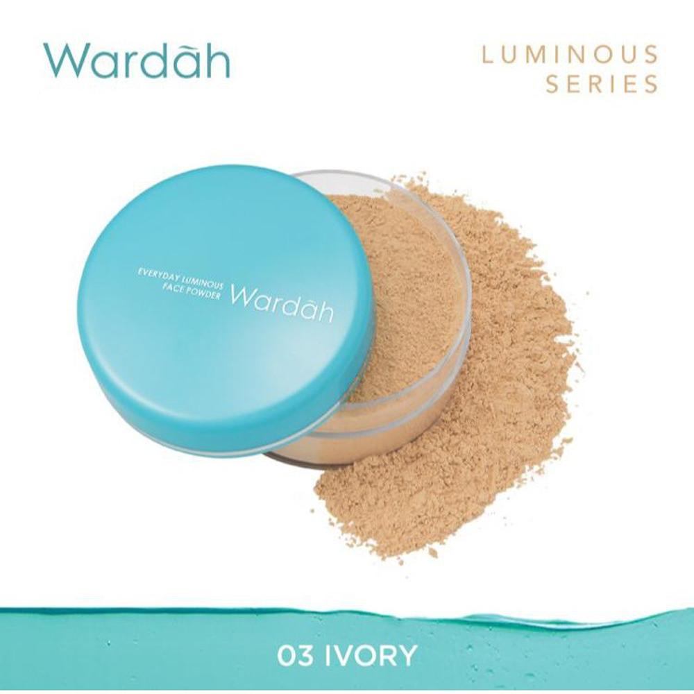 WARDAH Everyday Luminous Series – Face Powder | Creamy Foundation | Compact | BPOM
