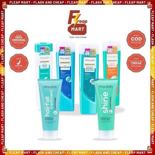 Wardah ScentLock Hair Revival Duo – 2-in-1 Shampoo & Conditioner (170mL)