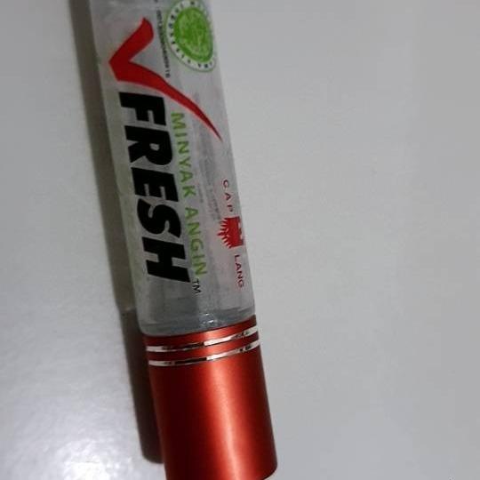 Vfresh Cap Lang Aromatherapy Roll-On - Hot Herbal Oil for Headache Dizziness & Travel Relief 10ml Stainless Roll Ball