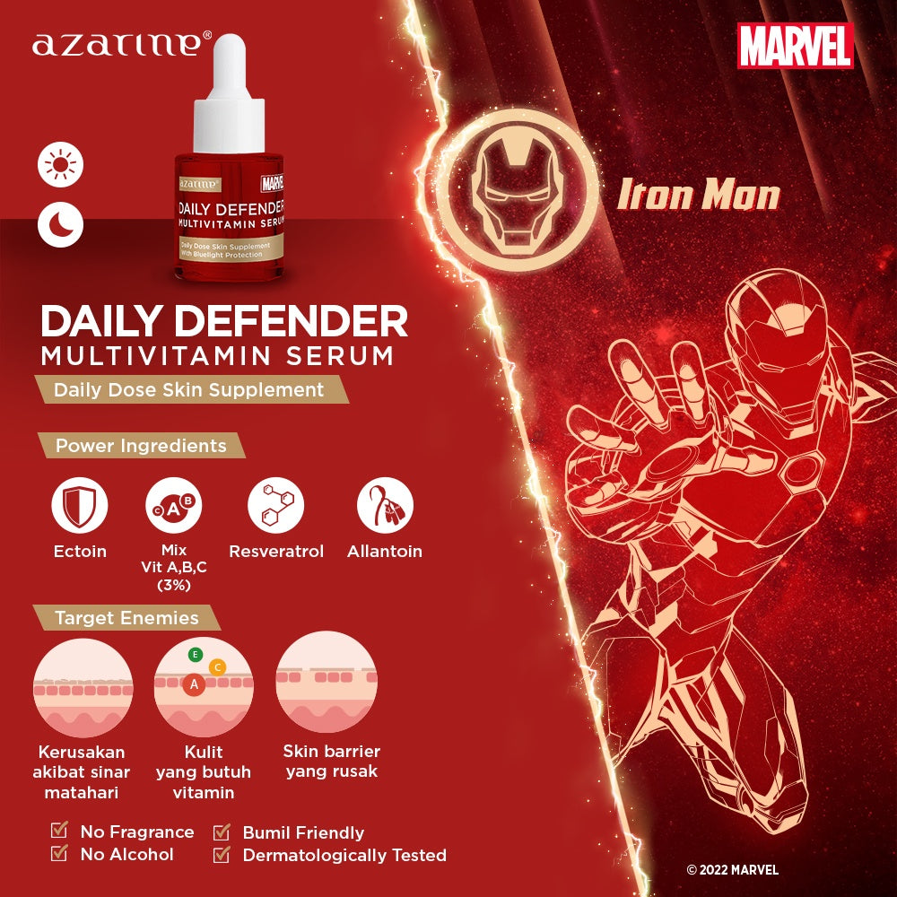 [FLASH SALE] [ED 01/26] Azarine Daily Defender Multivitamin Serum 20ml