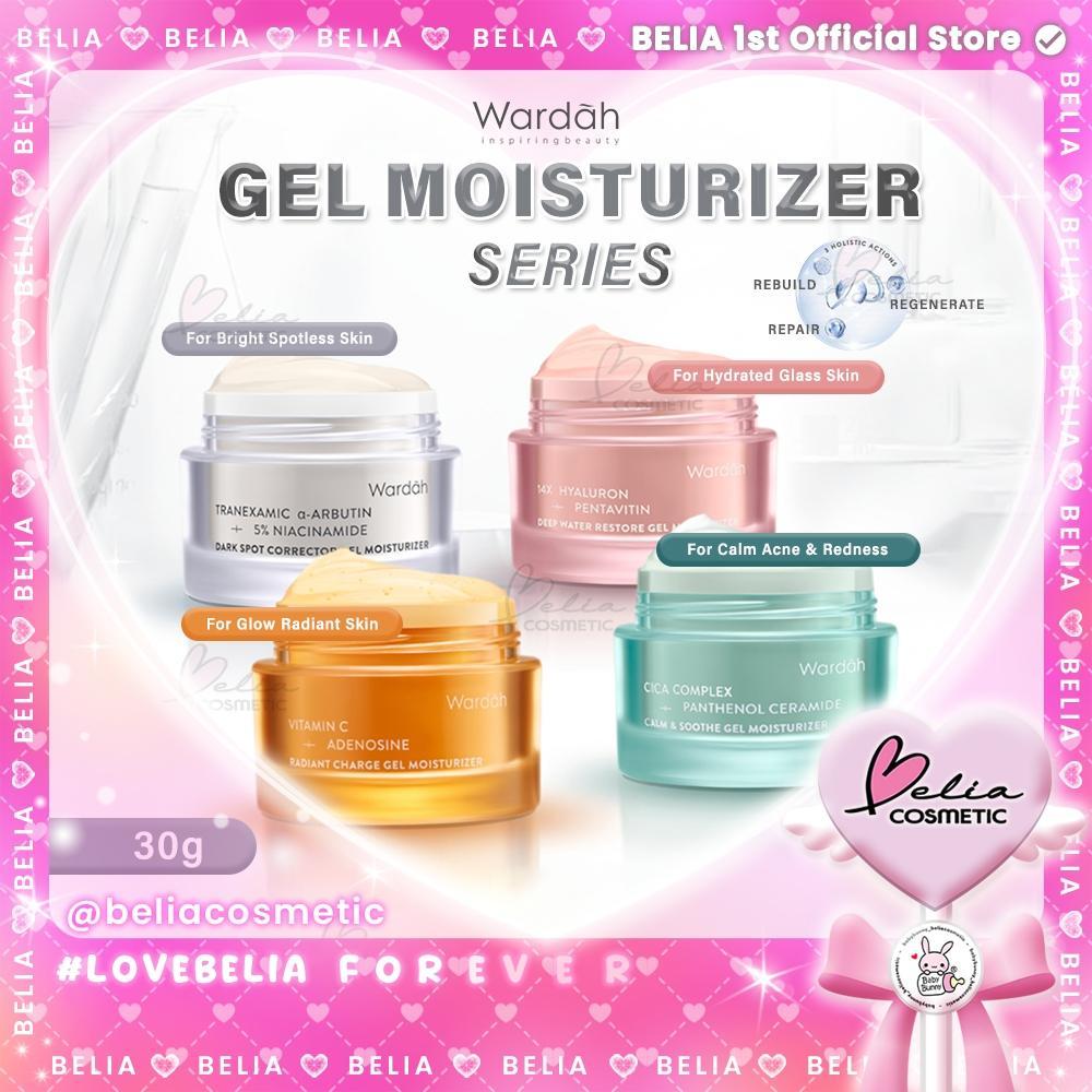WARDAH Gel Moisturizer 30g – Vitamin C, Cica, 14X Hyaluron, Tranexamic & a-Arbutin