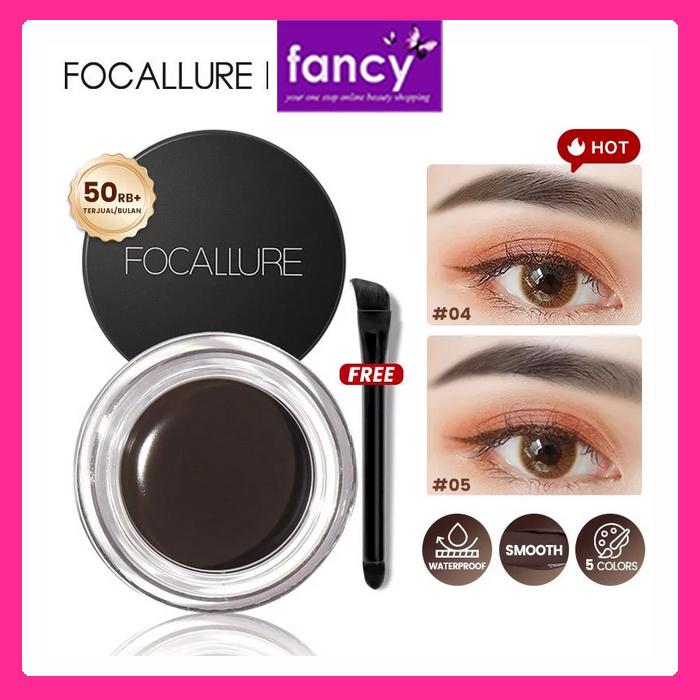 FOCALLURE Brow Cream Gel FA23 – Waterproof Eyebrow Pencil & Gel for Defined Brows
