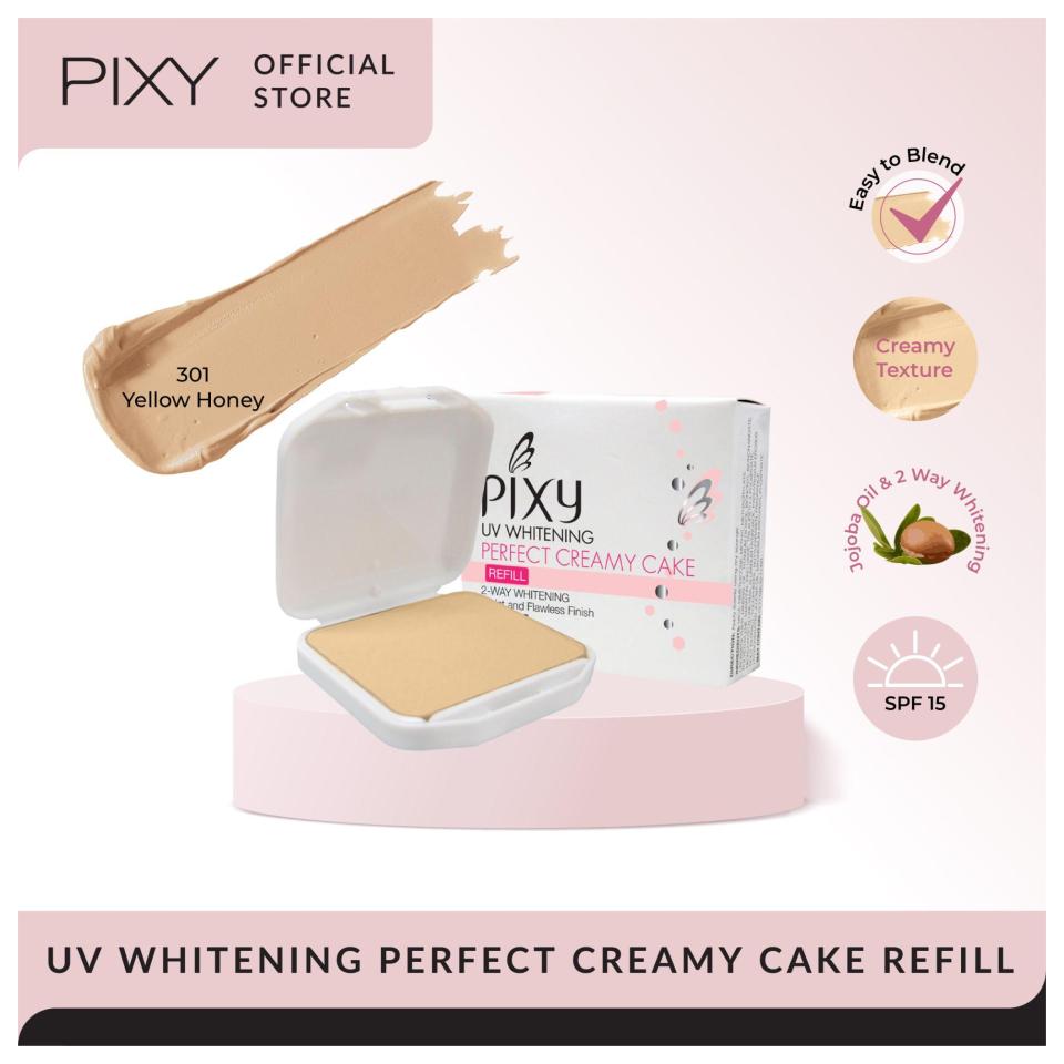 PIXY UVW Perfect Creamy Cake Refill Yellow Honey 301