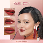 Wardah Glasting Liquid Lip Glass Hi-Pigmented LipCream Lipstick Glass Color Ringan Transferproof NEW!