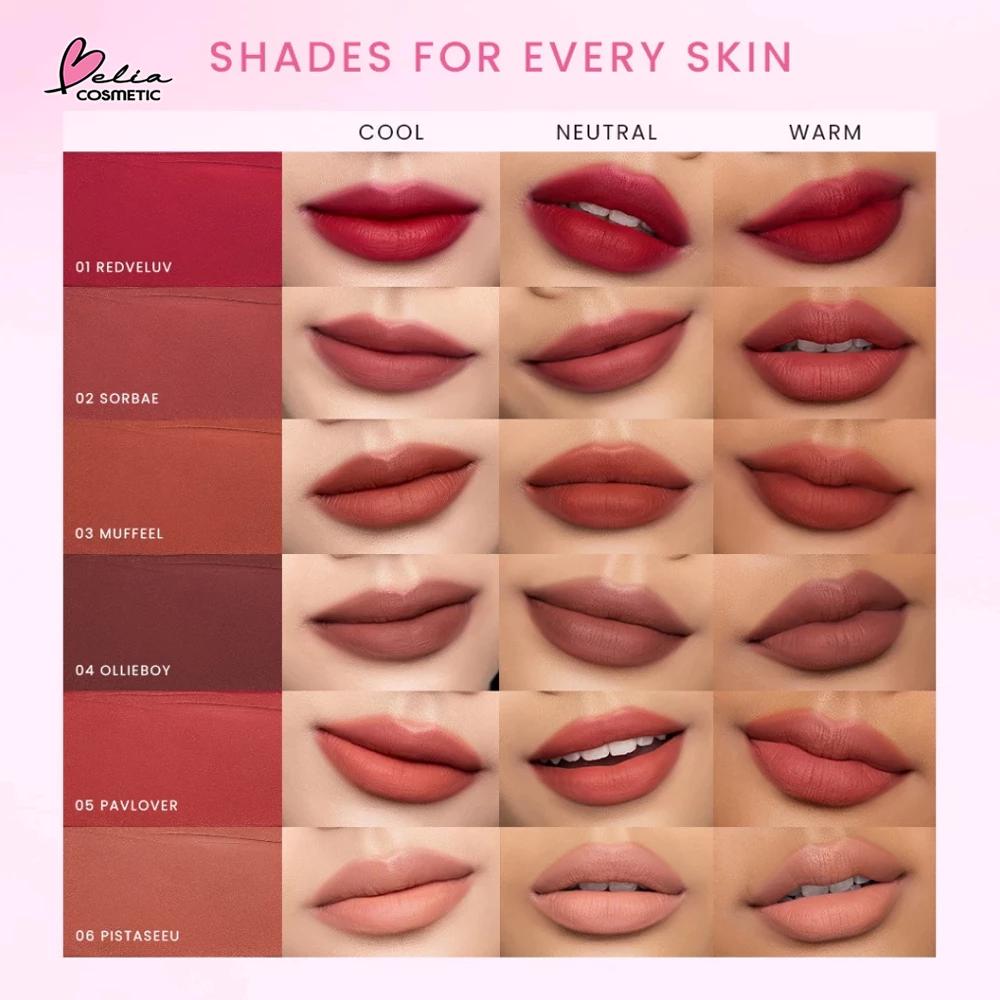 Belia HANASUI Next Level Blurry Tint  Watery To Blur Lip Tint Long Lasting Velvet Finish