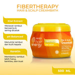 Makarizo Hair Energy Fibertherapy Hair & Scalp Creambath Kiwi 500 mL