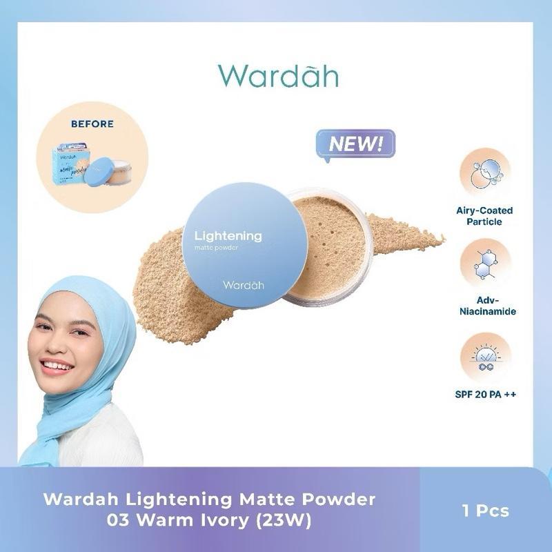 GlowLock Matte Dust – Wardah Oil Control Loose Powder 20g