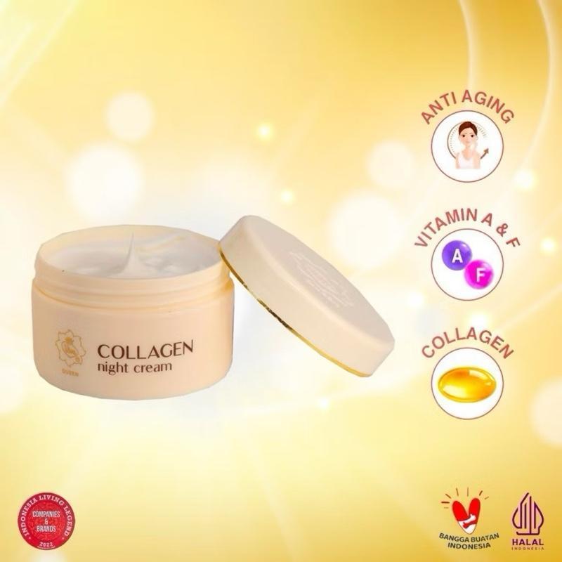 Viva Glow Duo: Collagen & Anti-Wrinkle Night Cream Set – 22g Each