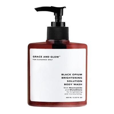 Grace and Glow Black Opium Perfumed Body Wash 400ml | Luxurious Fragrance, Deep Cleanse & Skin Softening