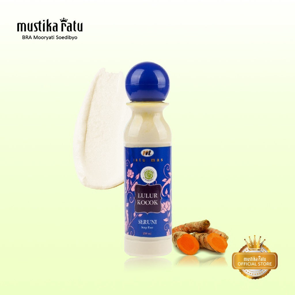 Ratu Mas Twinpack Lulur Kocok Seruni 200ml Mustika Ratu
