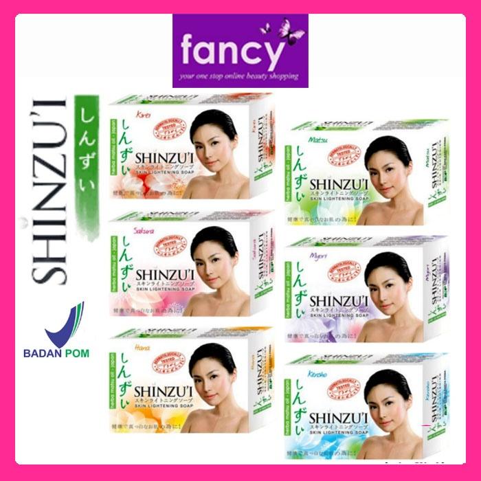 SHINZUI Skin Lightening Bar Soap 80gr | Sabun Mandi Batang Shinzu'i