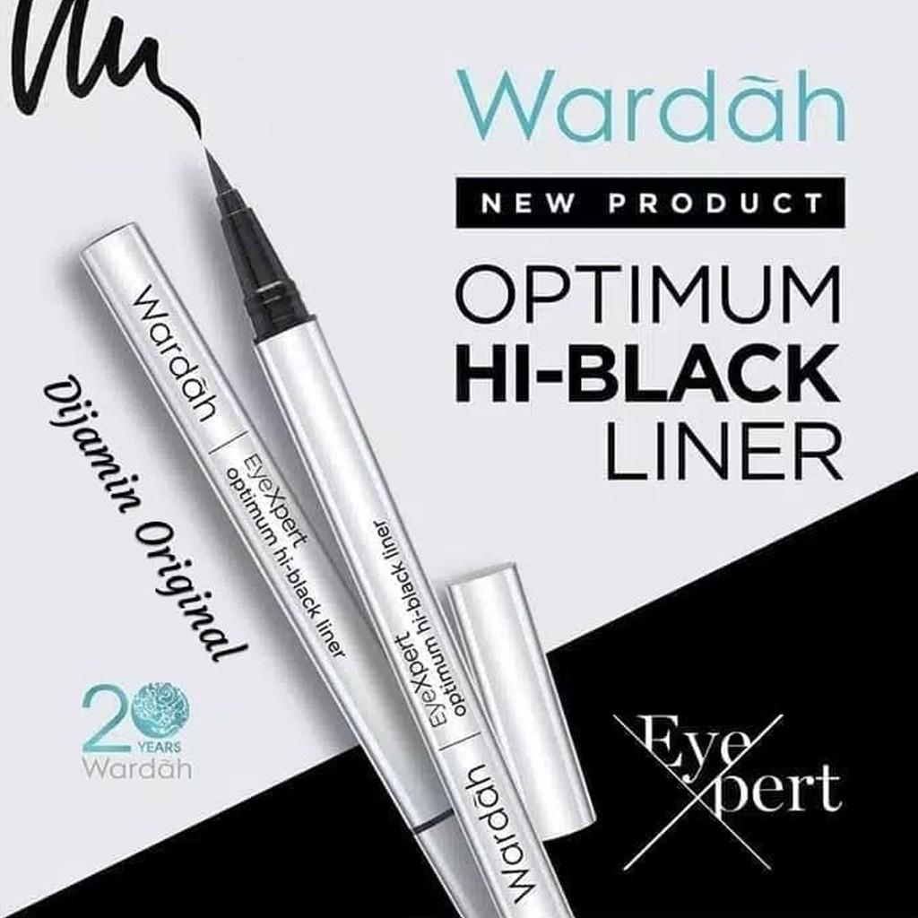 WARDAH EyeXpert Series – Hi-Black Eyeliner | Waterproof Mascara | Eye Makeup Remover ️BPOM