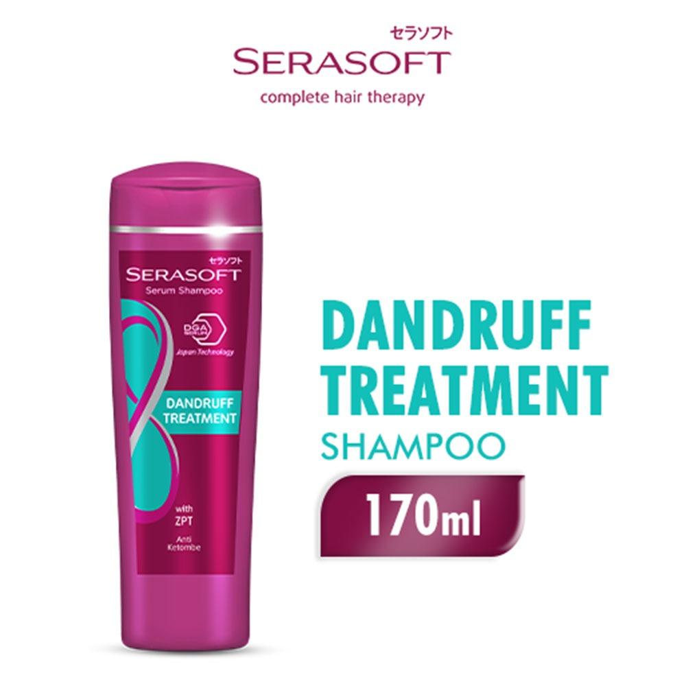 Serasoft Hair Fall Treatment Shampoo 170ml – Strengthen Hair from the Root & Reduce Hair Fall with Sera-Aid Technology