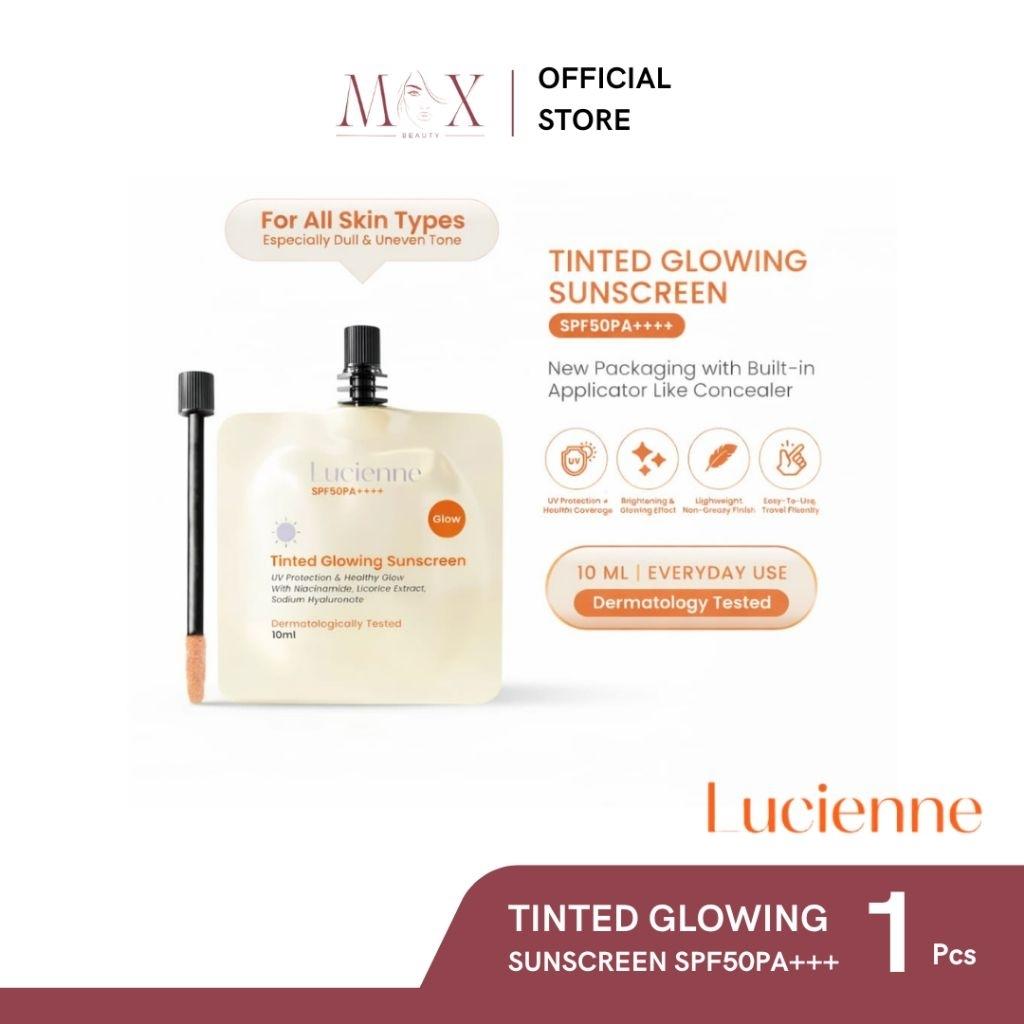 LUCIENNE - Tinted Glowing Sunscreen | Auto Glowing Foundie Versi Ringan