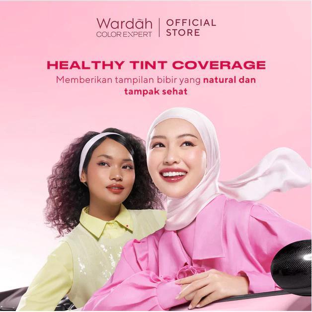 Wardah Moist Dew Tint Ombre 2PCS 3g - MLBB & Pink Lemonade - 24H Lasting Moisture, Intense Color, Lightweight Dew, Halal, Vegan, Cruelty Free