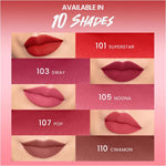 Hanasui Mattedorable Lipstick | Anti Geser Formula Smudgeproof Transferproof Long Lasting Matte