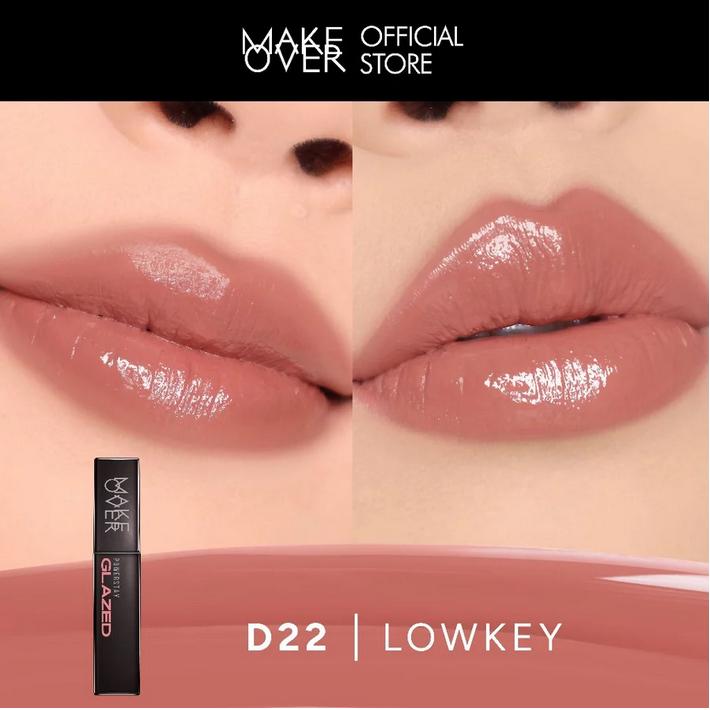 MAKE OVER Powerstay GLAZED LOCK LIP PIGMENT NEW! Lip Gloss yang Transferproof