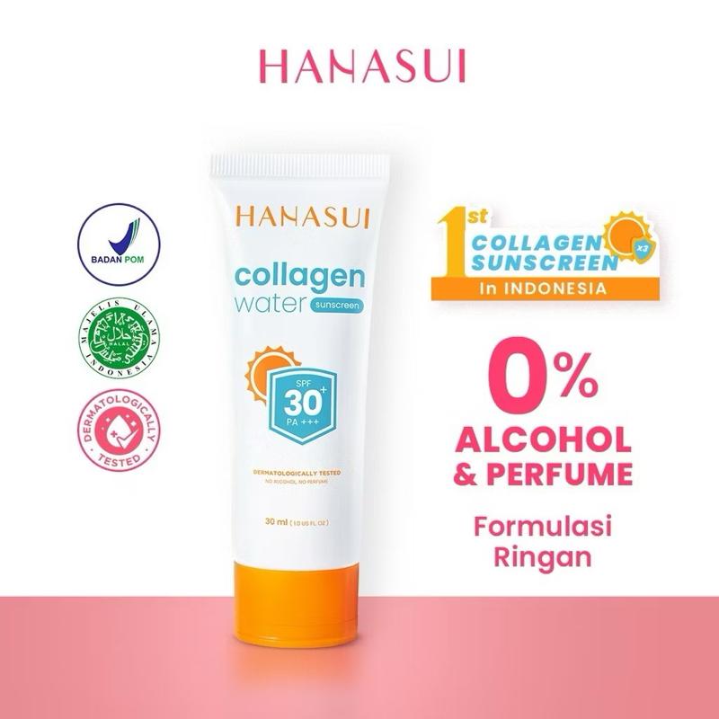 Hanasui GlowGuard Collagen Sunscreen SPF 30 – Radiance + Protection