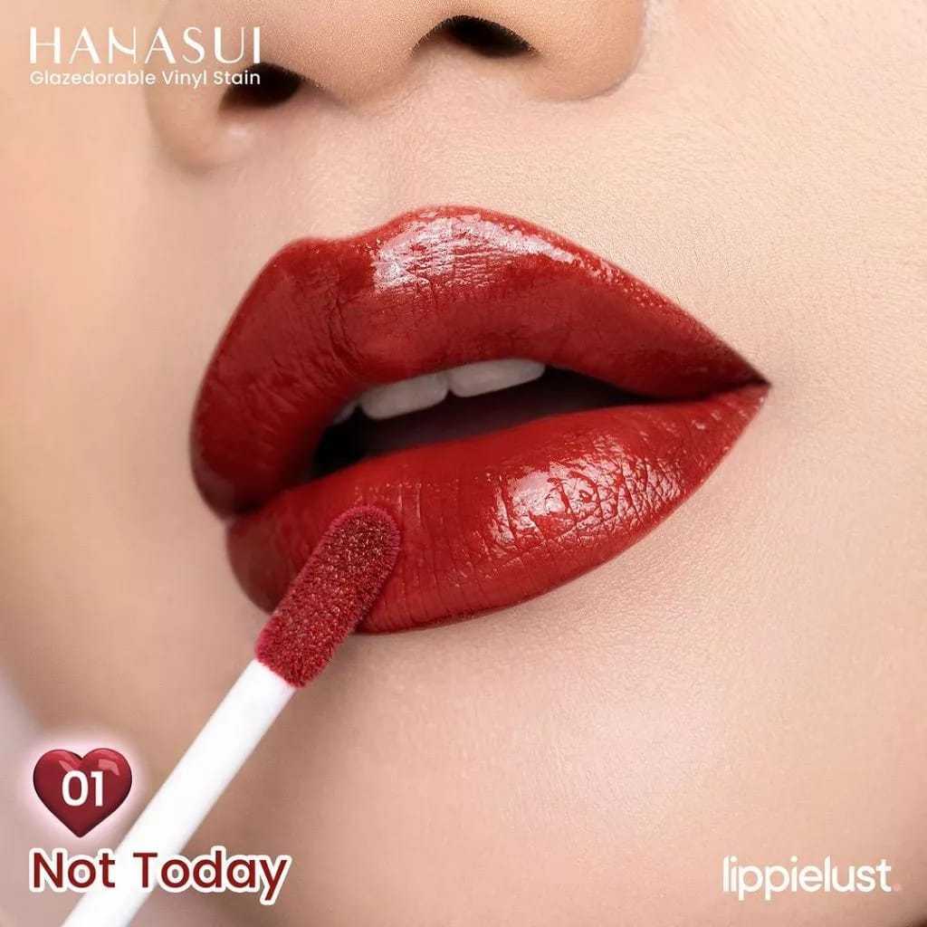 HANASUI - Glazedorable Vinyl Stain | Glossy Long Lasting Lip Stain