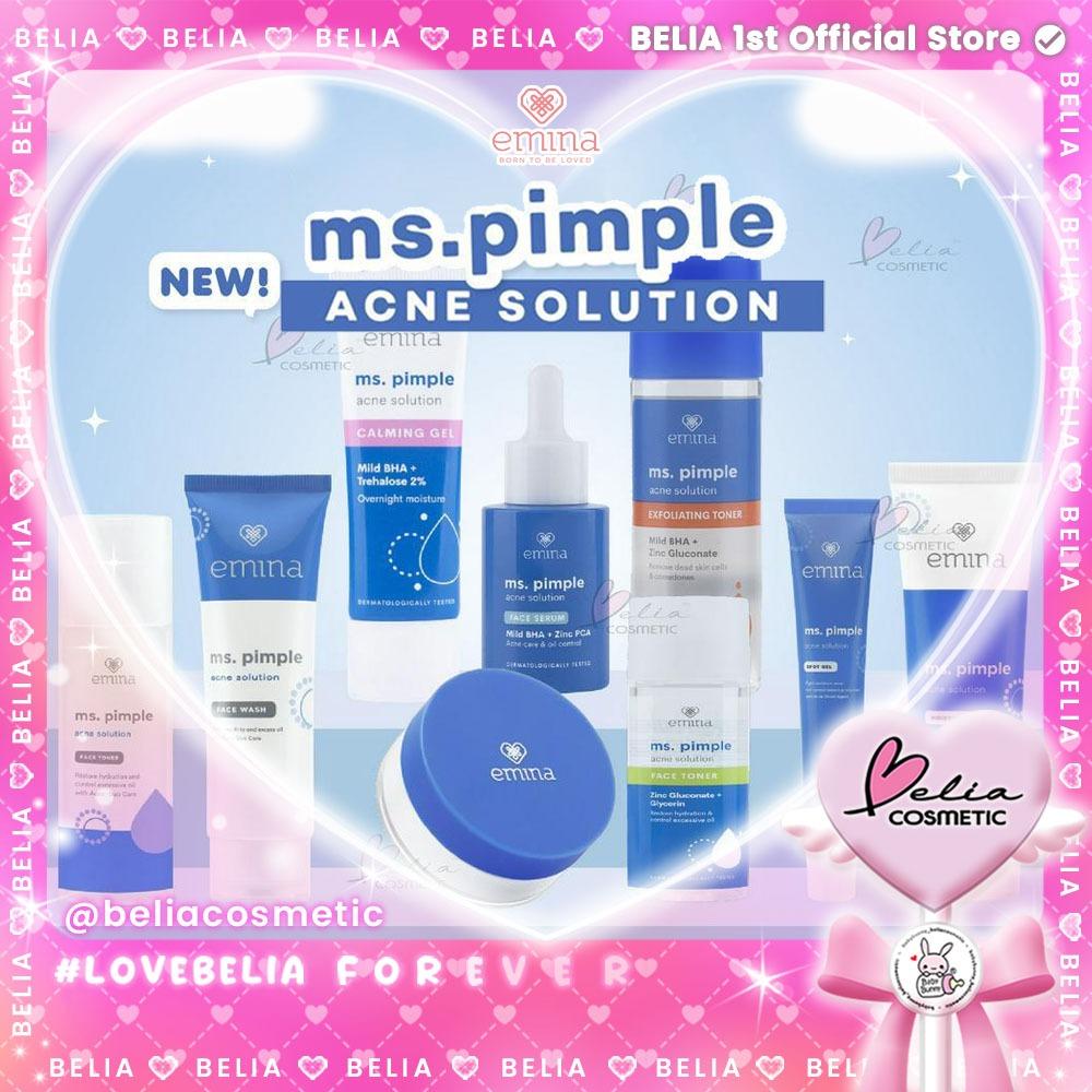 Emina Ms. Pimple Acne Solution Set | Sebum Fighter Skincare for Clearer Skin