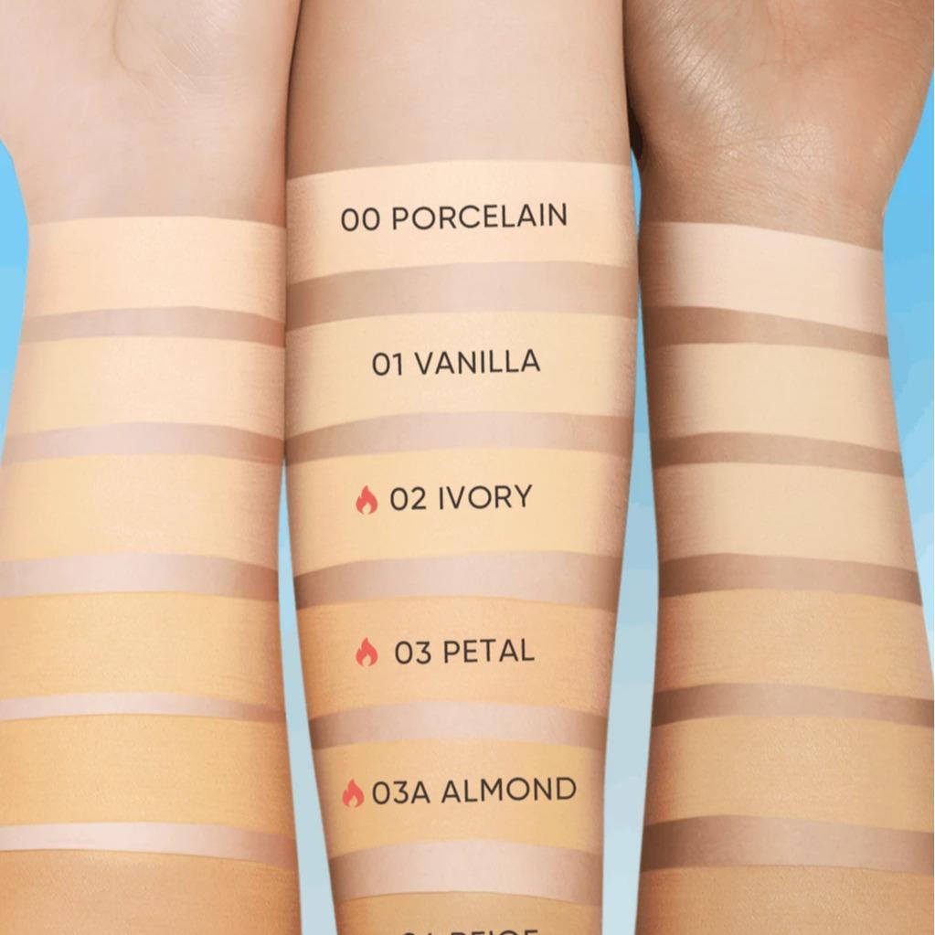 SKINTIFIC - Ultra Cover Powder Foundation 9g | Two Way Cake Pressed Powder Matte Original Compact Loose Powder Evens out color