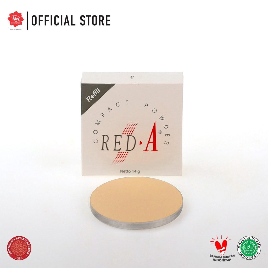 Red-A Refill Compact Powder (tersedia 5 varian warna)