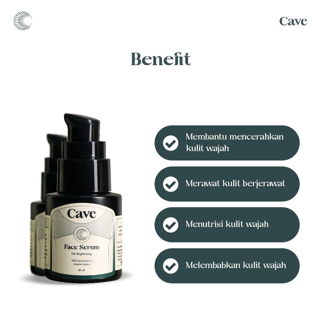 CAVE Face Serum for Brightening – Men’s Nourishing & Skin Brightening Serum
