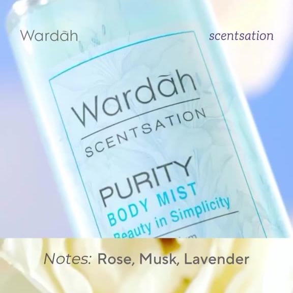 WARDAH Scentsation Body Mist 100ml – Refreshing Everyday Perfume | Long-Lasting Scent BPOM