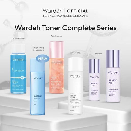 WARDAH All Toner Series – Acne, Glow, Youth & Hydration Skincare