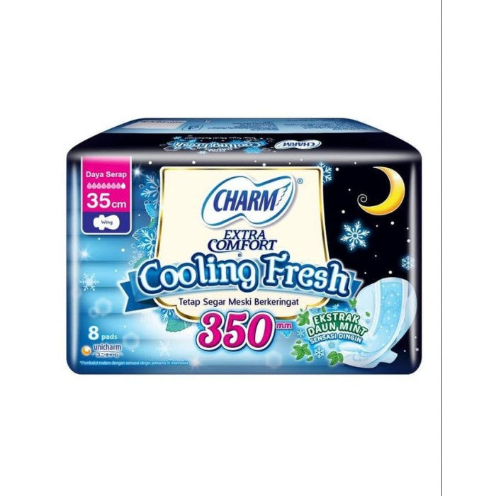 CHARM C-COOLING FRESH NIGHT W 35CM 8'S