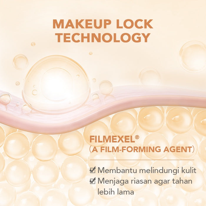 YOU NoutriWear+ Makeup Stay Lock Mist Setting Spray Oil Control Hydrating & Nourishing Tahan Lama Hingga 12 Jam Makeup Lock Kosmetik Mist