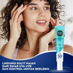 NIVEA SUN Face Serum Oil Control SPF50 PA+++ + Micellar Water Oil & Acne Care