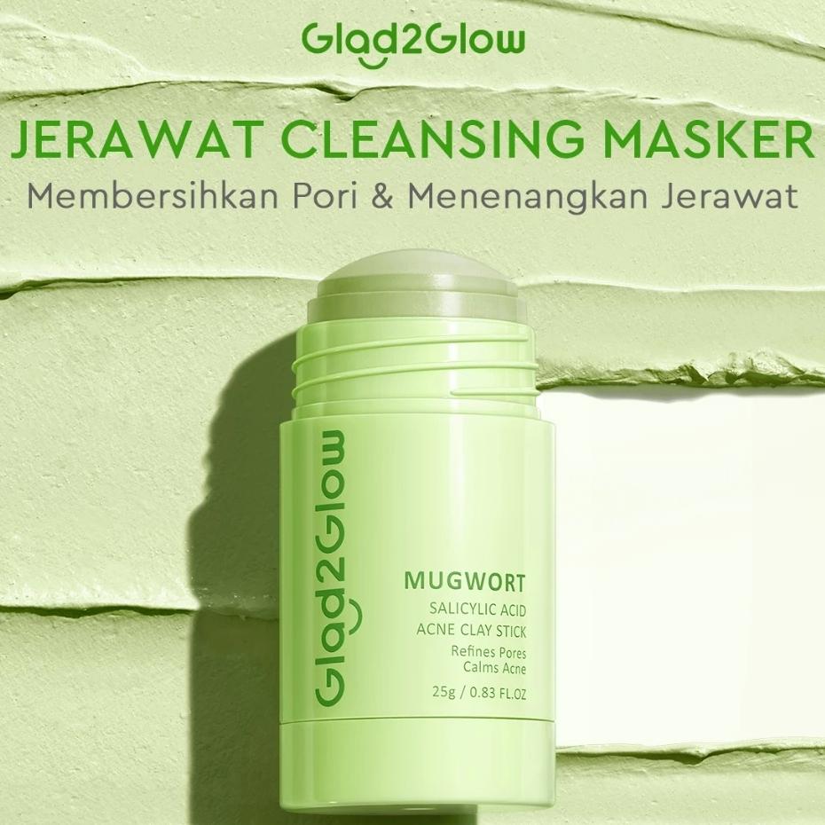 Glad2Glow All Series Skincare - Centella Soothing Gel Moisturizer Eye Cream Toner Serum Blueberry Sunscreen Masker Complete Daily Glow Set