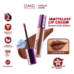 OMG Oh My Glam Matte Tahan Lama Kiss Lip Cream 3.5g Lip Cream Matte