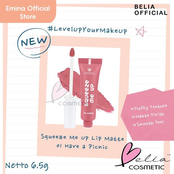 EMINA Squeeze Me Up Series | Mascara, Browcara, Lip Glass, Lip Matte, Liquid Concealer | Serba Ada