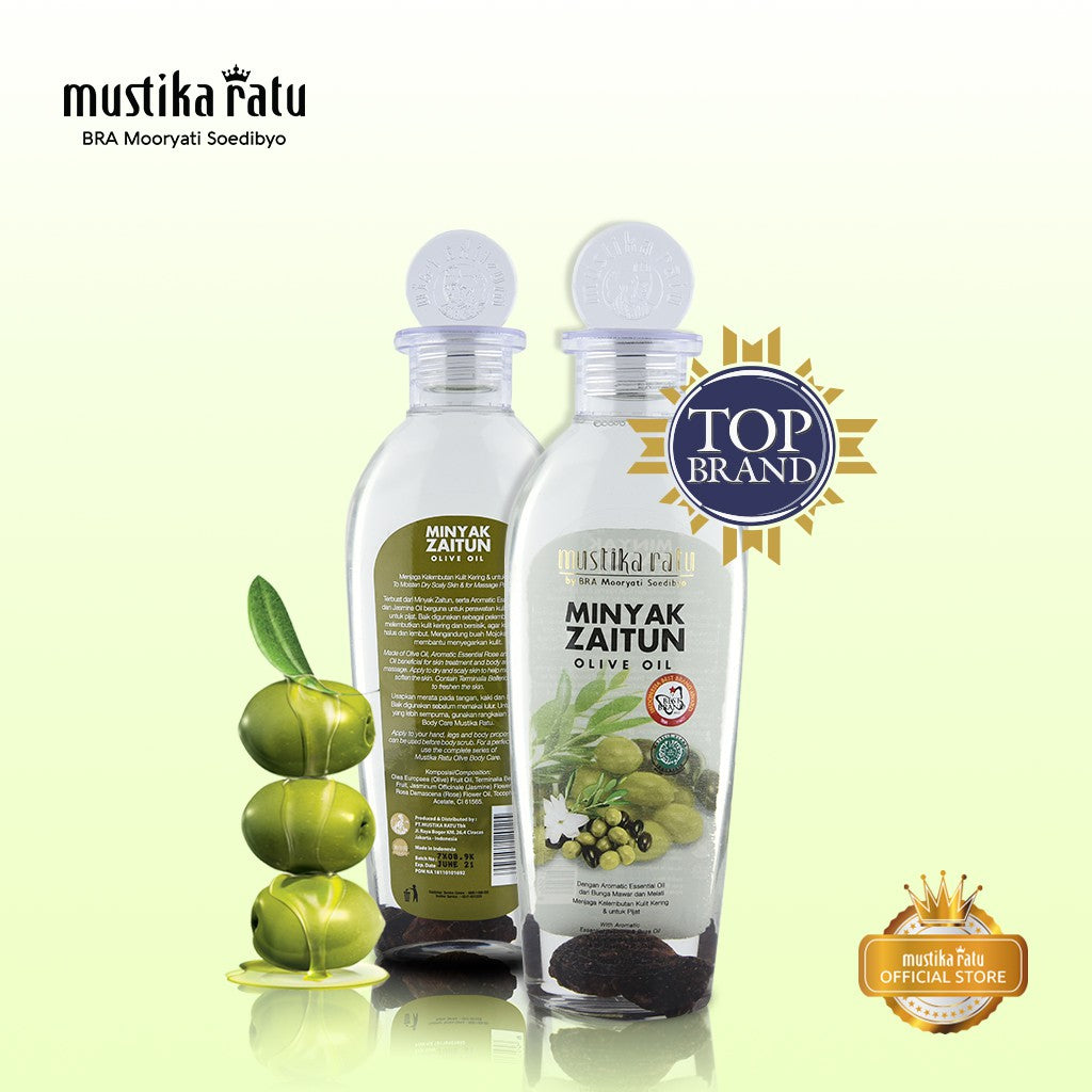 Mustika Ratu Triple Bundle Minyak Zaitun Perawatan kulit 175ml