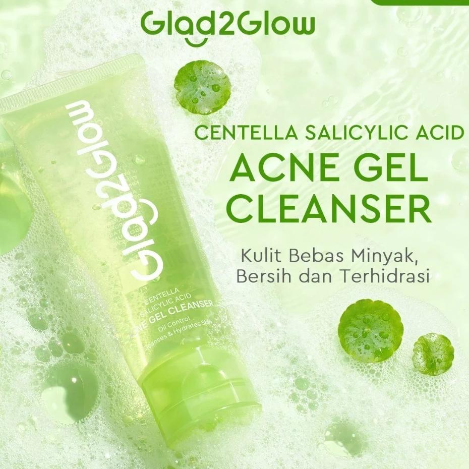 Glad2Glow All Series Skincare - Centella Soothing Gel Moisturizer Eye Cream Toner Serum Blueberry Sunscreen Masker Complete Daily Glow Set