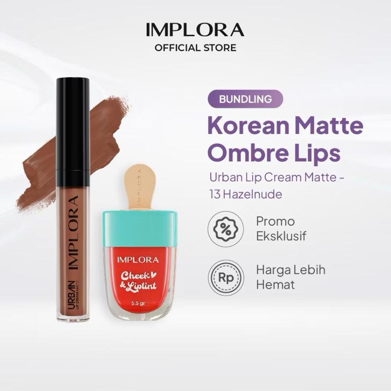 Implora K-Glow Duo Lips: Hazelnude Crush Edition