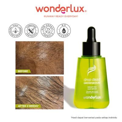 Wonderlux Drop Dead Growgeous – Hair Growth Thickening Serum for Fuller, Stronger Hair 75ml